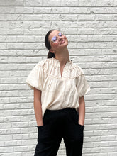 Load image into Gallery viewer, Old City Ruffled Cream Top