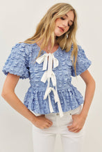 Load image into Gallery viewer, Greer Babydoll Top in Cream