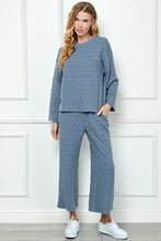 Load image into Gallery viewer, Fort Collins Blue Quilted Set