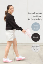 Load image into Gallery viewer, Opelika Lounge Shorts in Blue Grey