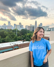 Load image into Gallery viewer, TVC Queen City Blue Tee in Two Options