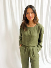 Load image into Gallery viewer, Westerly Olive Casual Set