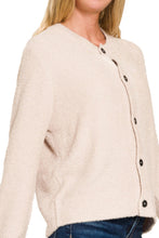 Load image into Gallery viewer, Clanton Button Up Cardigan in Beige