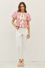 Load image into Gallery viewer, Greer Babydoll Top in Cream