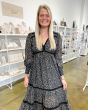 Load image into Gallery viewer, TVC Davie Floral Lace Trim Dress