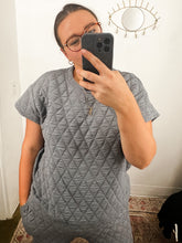 Load image into Gallery viewer, Fort Collins Blue Quilted Set