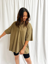 Load image into Gallery viewer, TVC Ribbed Biker Shorts in Black