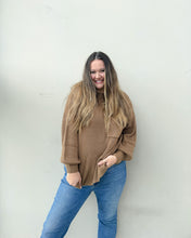 Load image into Gallery viewer, Conway Ribbed Sweater in Green