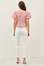 Load image into Gallery viewer, Greer Babydoll Top in Cream