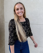 Load image into Gallery viewer, Sumter Floral Square Neck Top