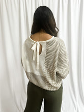 Load image into Gallery viewer, Warwick Neutral Color Block Sweater in Taupe