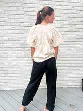 Load image into Gallery viewer, Old City Ruffled Cream Top