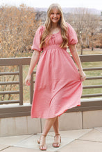 Load image into Gallery viewer, Dothan Red Checkered Maxi Dress