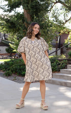 Load image into Gallery viewer, Fresno Floral Mini Dress