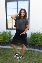 Load image into Gallery viewer, Forth Worth Black Skirt