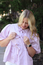 Load image into Gallery viewer, McKinney Bow Top in Lilac