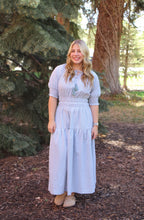 Load image into Gallery viewer, Lansing Gingham Midi Dress in Sage