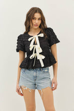 Load image into Gallery viewer, Greer Babydoll Top in Cream