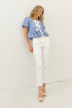 Load image into Gallery viewer, Greer Babydoll Top in Cream