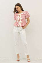 Load image into Gallery viewer, Greer Babydoll Top in Cream