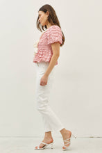 Load image into Gallery viewer, Greer Babydoll Top in Cream