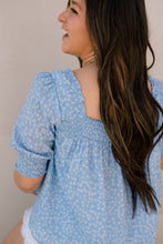 Load image into Gallery viewer, Cotswolds Floral Smocked Top in Two Colors