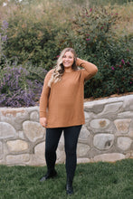 Load image into Gallery viewer, Lublin Waffle Thermal Top in Camel