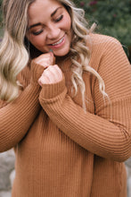 Load image into Gallery viewer, Lublin Waffle Thermal Top in Camel