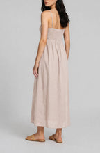 Load image into Gallery viewer, Santa Monica Pintuck Dress in Beige