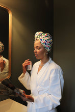 Load image into Gallery viewer, Towel Hair Wrap in Cheetah