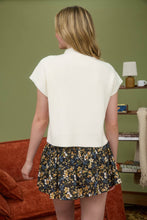 Load image into Gallery viewer, Florence Short Sleeve Sweater in Cream