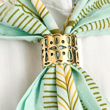 Load image into Gallery viewer, Tula Brass Bandana Slide Ring