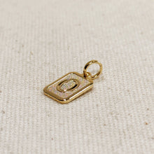 Load image into Gallery viewer, Paris Jewelry Collection: Textured Initial Charm PREORDER