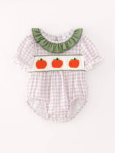 Load image into Gallery viewer, Chenille Pumpkin Romper