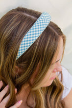 Load image into Gallery viewer, Arlington Gingham Headband in Two Colors