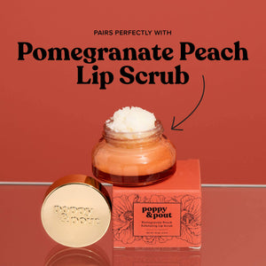 The Self Care Collection: Pomegranate Peach Lip Balm