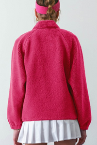 Montevideo Hot Pink Fleece Jacket