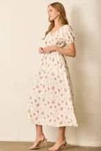 Load image into Gallery viewer, Eagan Smocked Waistline Floral Dress