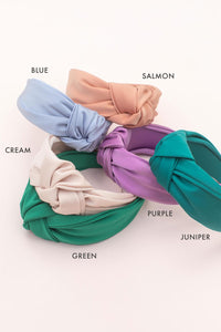 Tulsa Satin Headband in Three Colors