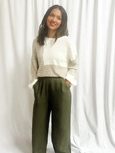 Load image into Gallery viewer, Warwick Neutral Color Block Sweater
