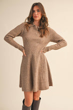 Load image into Gallery viewer, Eden Praire Sweater Dress in Mocha