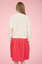 Load image into Gallery viewer, Paris Heart Crewneck Sweater in Ivory