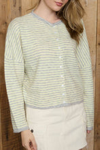 Load image into Gallery viewer, Hudson Buttoned Cardigan in Ballet Pink