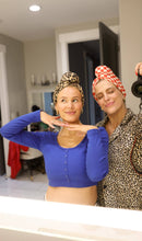 Load image into Gallery viewer, Towel Hair Wrap in Cheetah