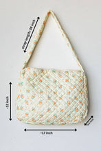 Load image into Gallery viewer, Floral Quilted Bag in Two Colors