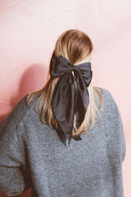 Load image into Gallery viewer, The Bow Collection: Black Bow Clip