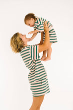 Load image into Gallery viewer, Kids Slouchy Set in Forest Stripe