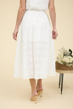 Load image into Gallery viewer, Westerly Eyelet Midi Skirt