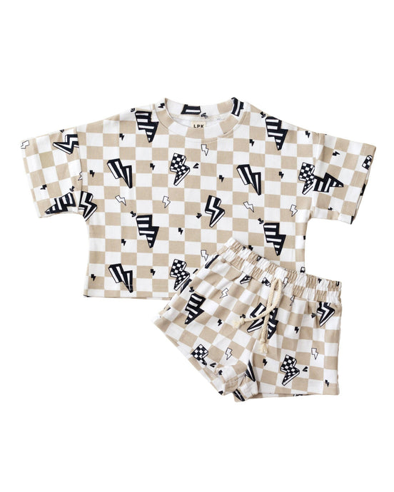 The Favorite + Fun Set in Checkered Bolts