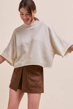 Load image into Gallery viewer, Bloomington Knit Mockneck in Black